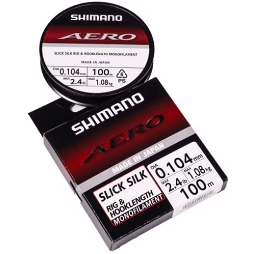 Shimano Aero Slick Silk Rig 100m Monofılament Misina - 0.210MM 4.13KG