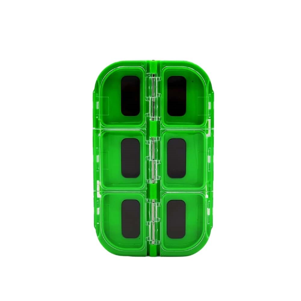 Albastar Elite Manyetik Balıkçılık Aksesuarı Kutusu 6,11 cm x 6,7 cm x 1,2 cm