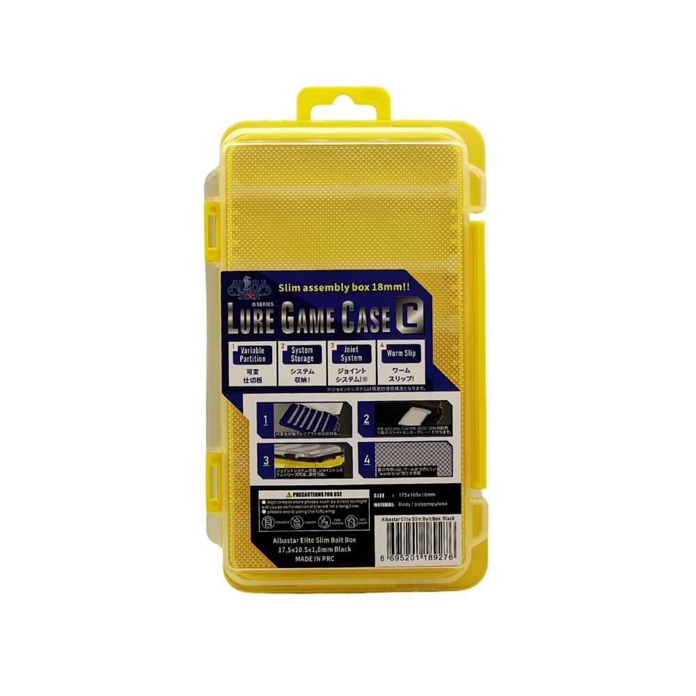 Albastar Elite Lure Game Case C Balıkçı Kutusu 17,5 cm x 10,5 cm x 1,8 cm