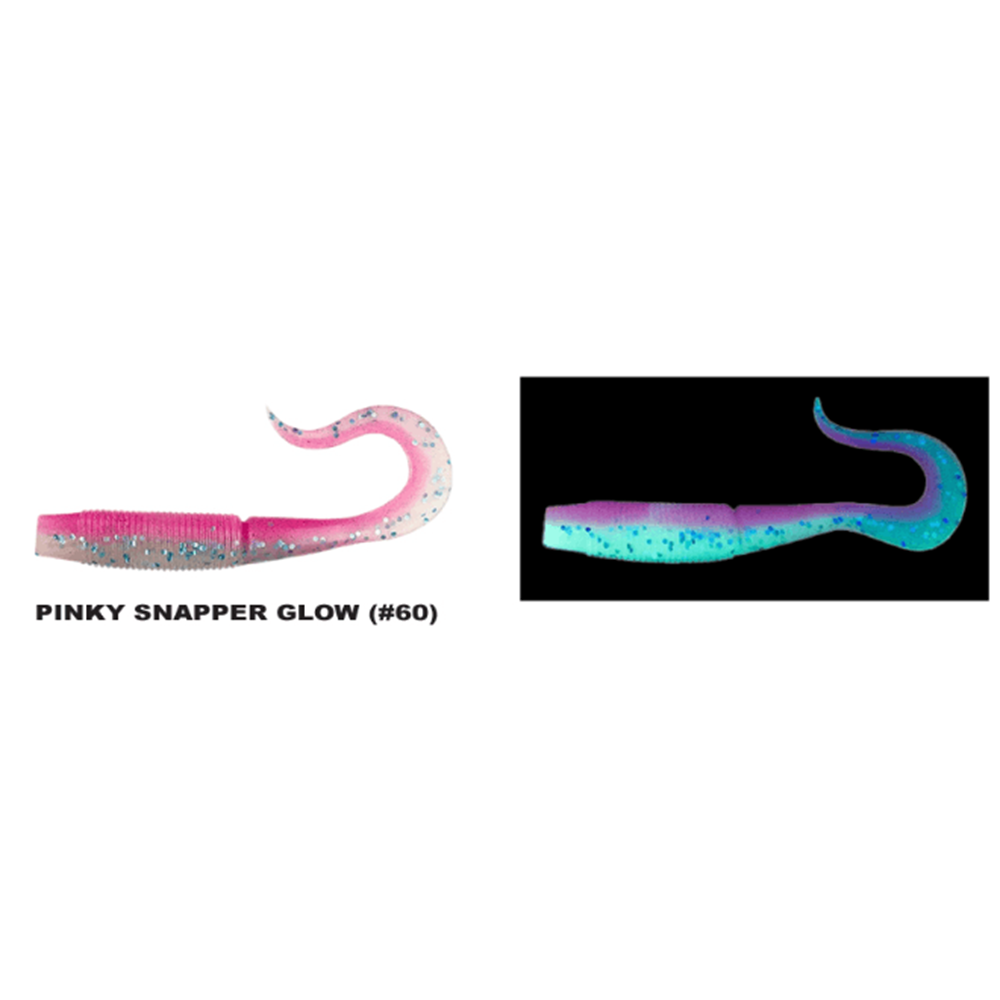 Daiwa Bait Junkie 14cm Wave Minnow Silikon Yem - PINK SNAPPER GLOW