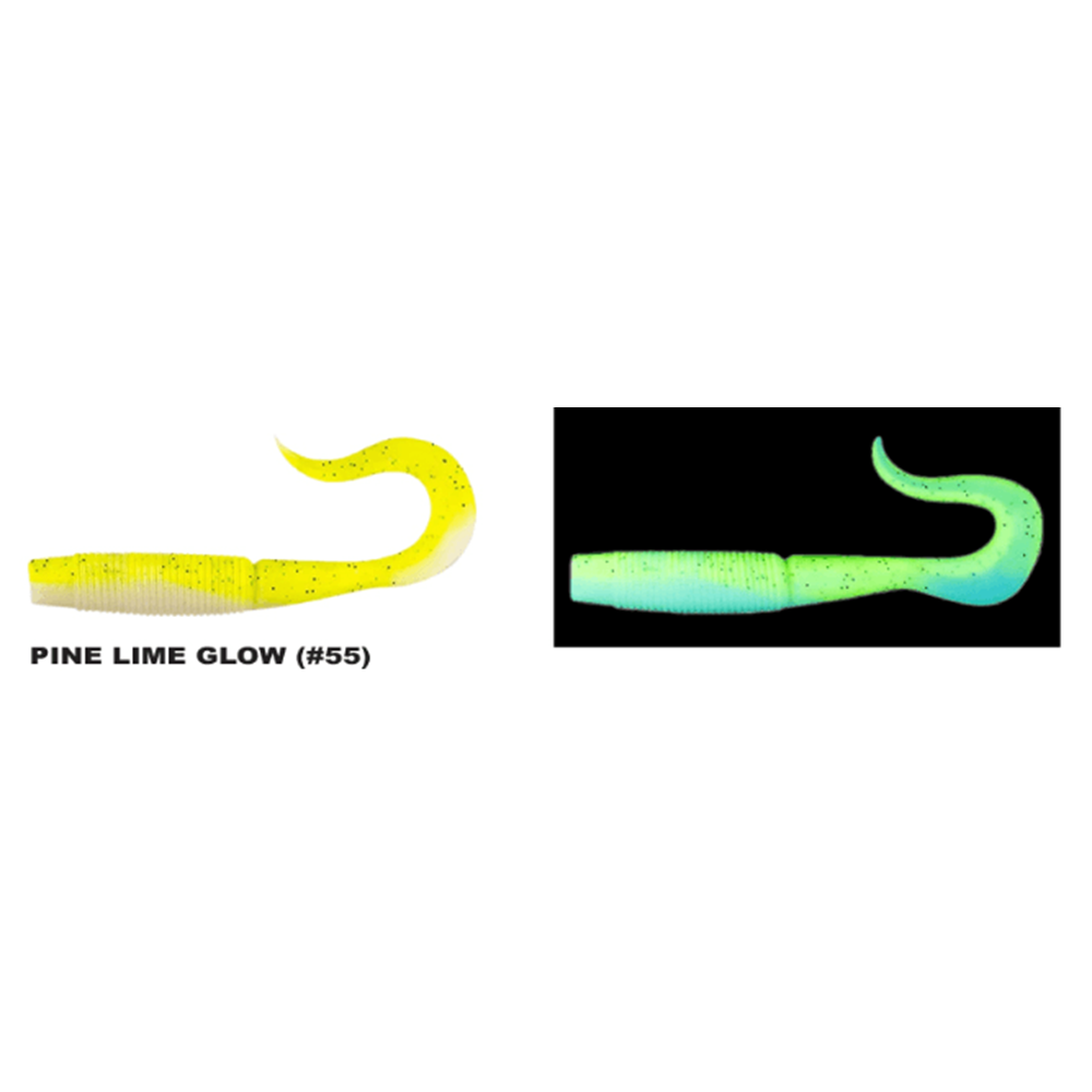 Daiwa Bait Junkie 14cm Wave Minnow Silikon Yem - PINE LIME GLOW