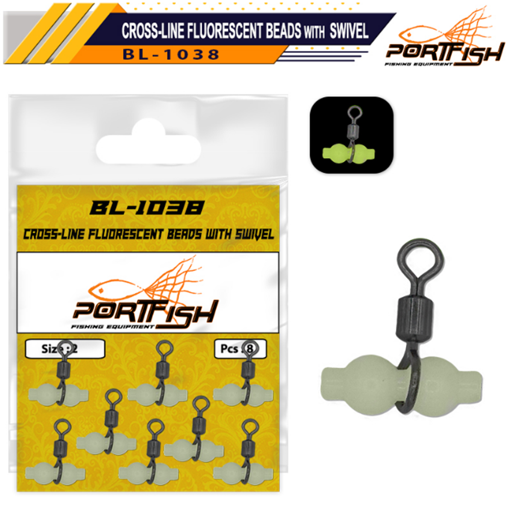 Portfish BL-1038 Üçlü Fosforlu Gezer Fırdöndü - 4