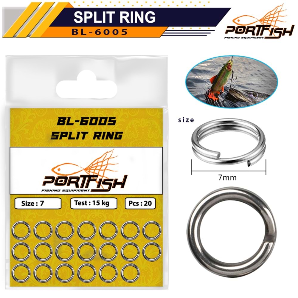 Portfish BL-6005 Kaşık Halkası - 8