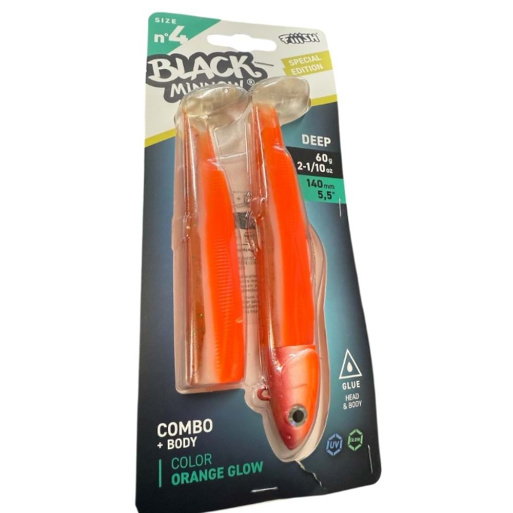 Fiiish Bm140/4 BM3177 Combo Deep 60gr Orange Glow