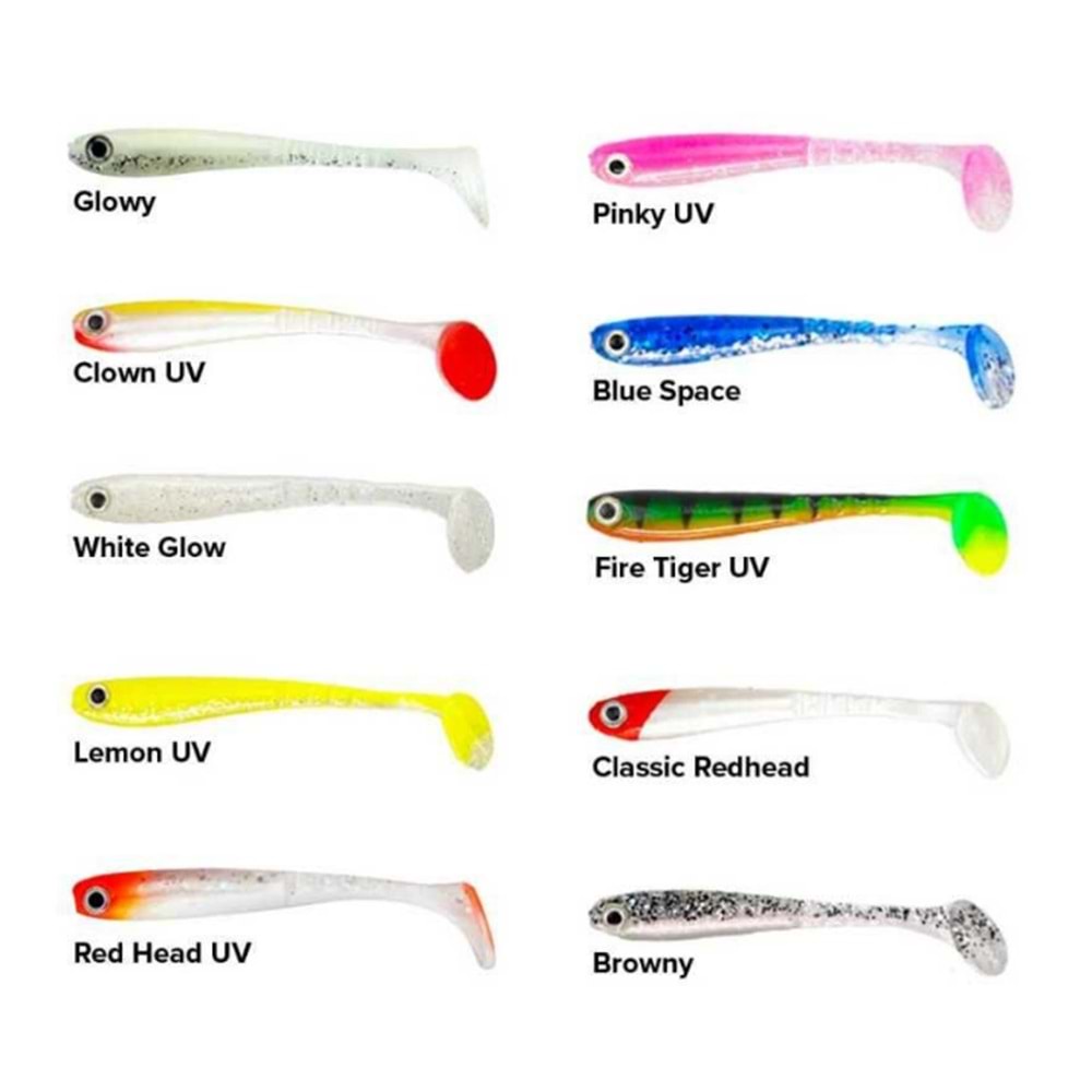 Fujin Bomb Shad 85mm Silikon Balık