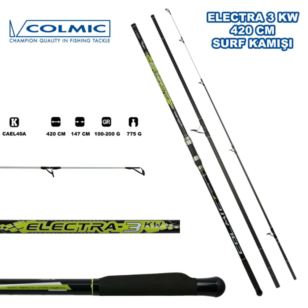 Colmic Electra 3KW 420 Cm Surf Kamışı