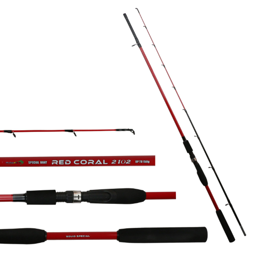 Eurofish Red Coral 165 cm 150 gr 2 Parça Bot Tekne Kamışı
