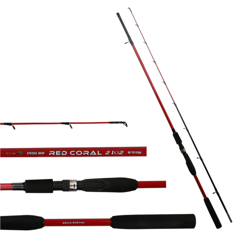 Eurofish Red Coral 210 cm 150 gr 2 Parça Bot Tekne Kamışı