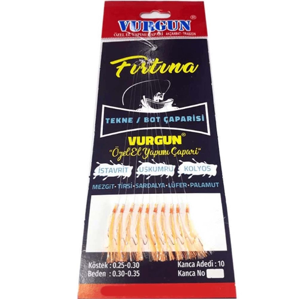 Vurgun Çapari Tekne Bot Çaparisi - Turuncu