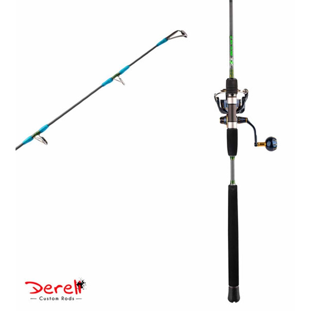 DCR HİLAL VR2 TETİKLİ JIG VE CANLI YEM KAMIŞI 185 CM 80-300GR