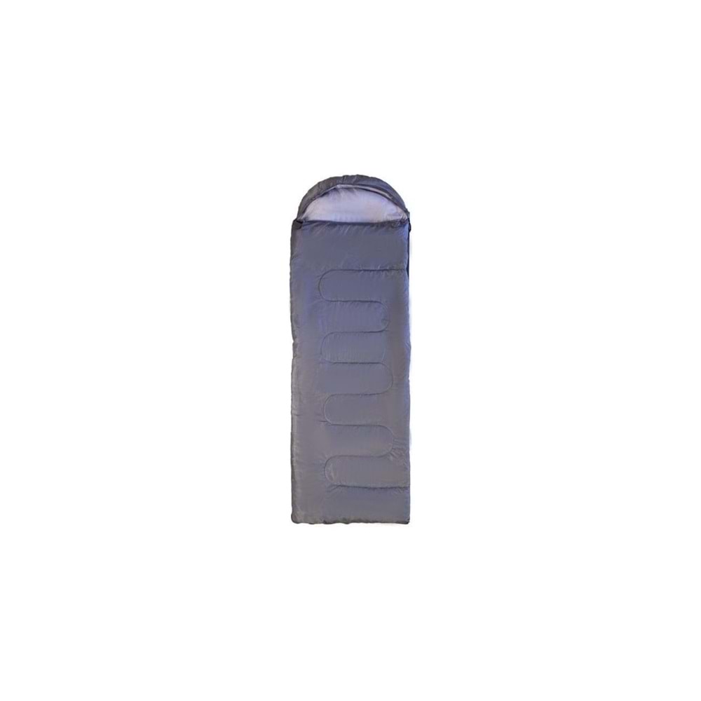 DFT Düz Başlık(190+30cm)x75 Gri 5/15° Uyku Tulumu