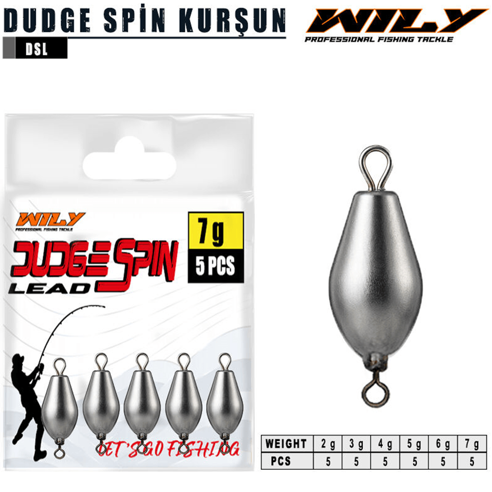 Wily Dudge Spin Kurşun - 3