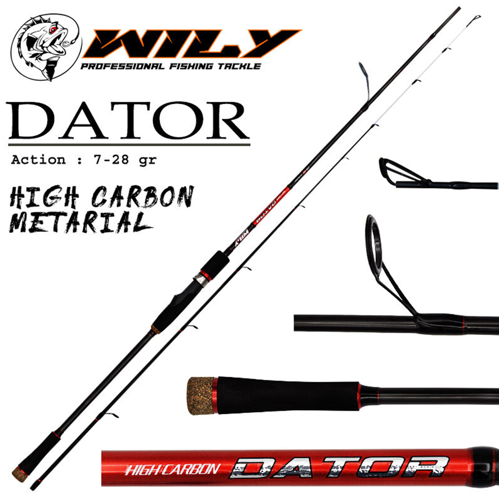 Wily Dator 210CM 7-28 GR Spin Kamış