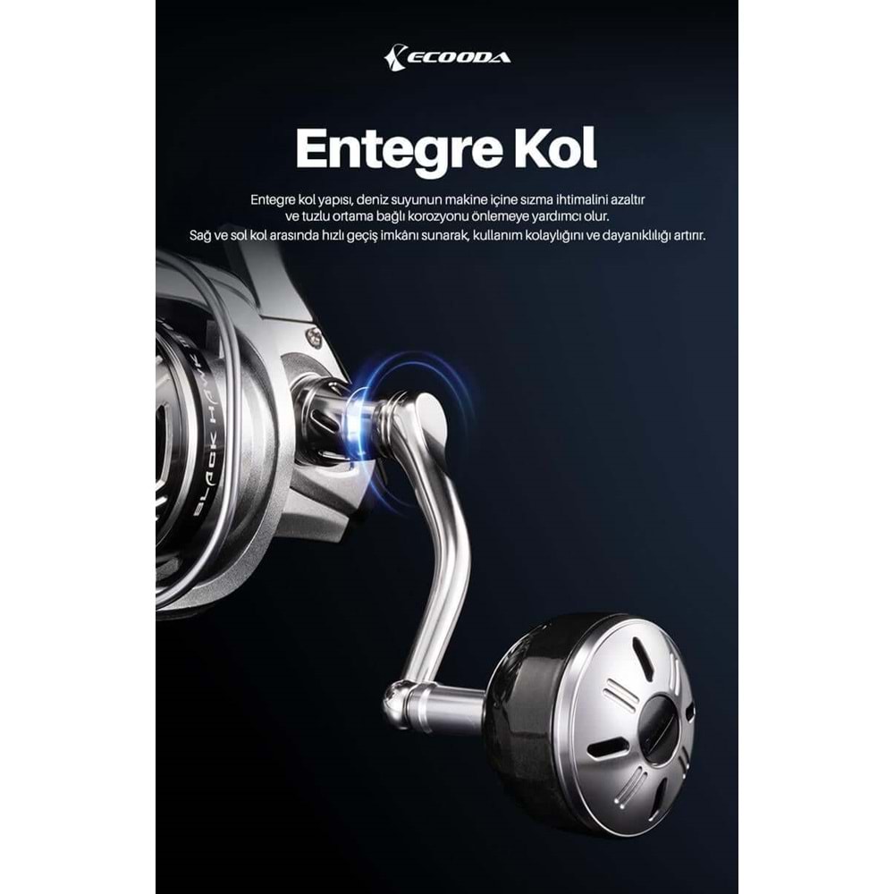 Ecooda Black Hawk III 5000 Olta Makinesi