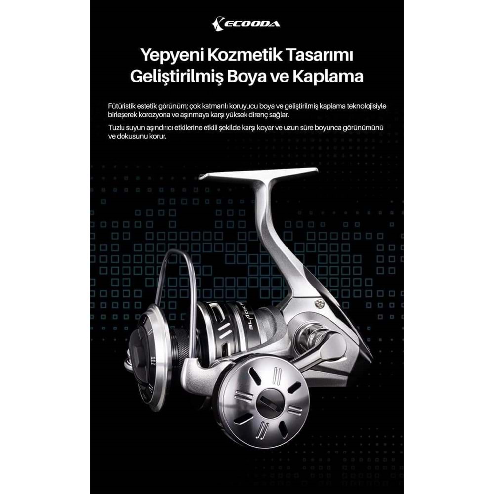 Ecooda Black Hawk III 5000 Olta Makinesi