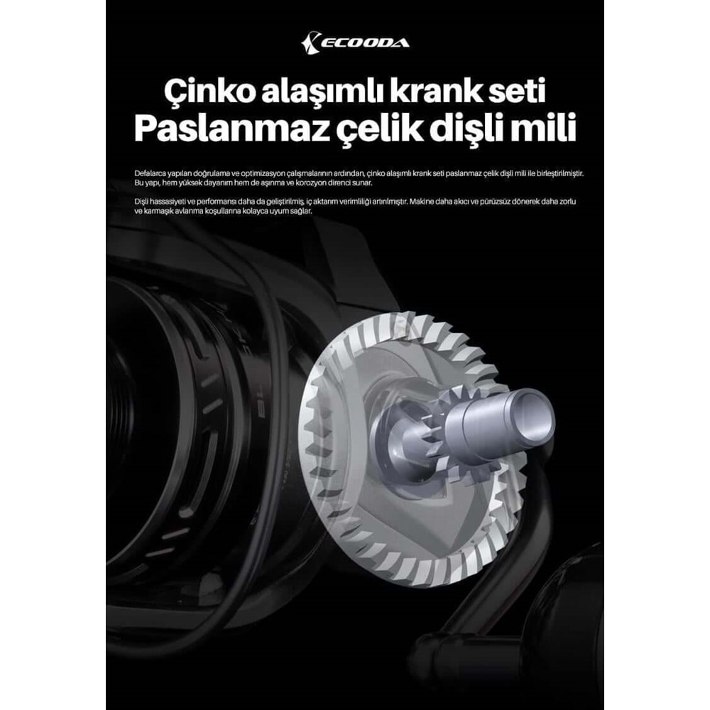 Ecooda Black Hawk III 5000 Olta Makinesi