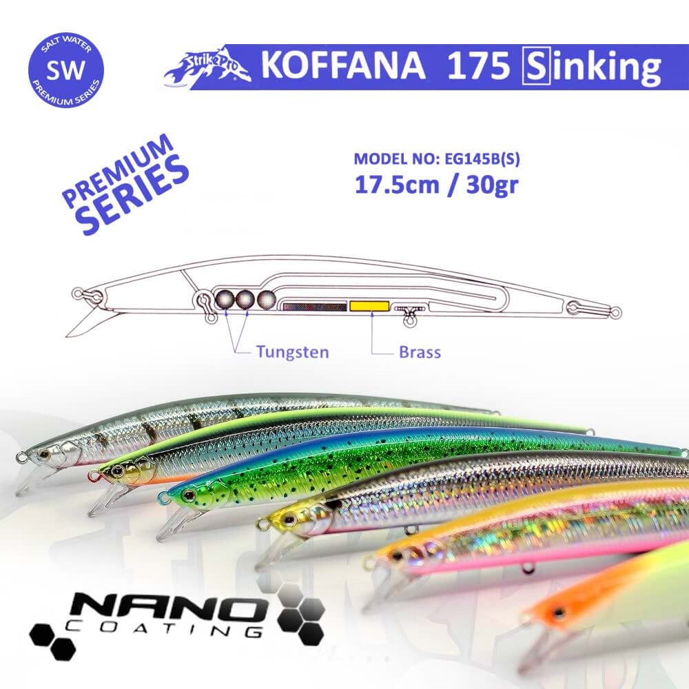 Strike Pro Eg-145 B S Koffana 175S 17.5cm 30gr Maket Yem
