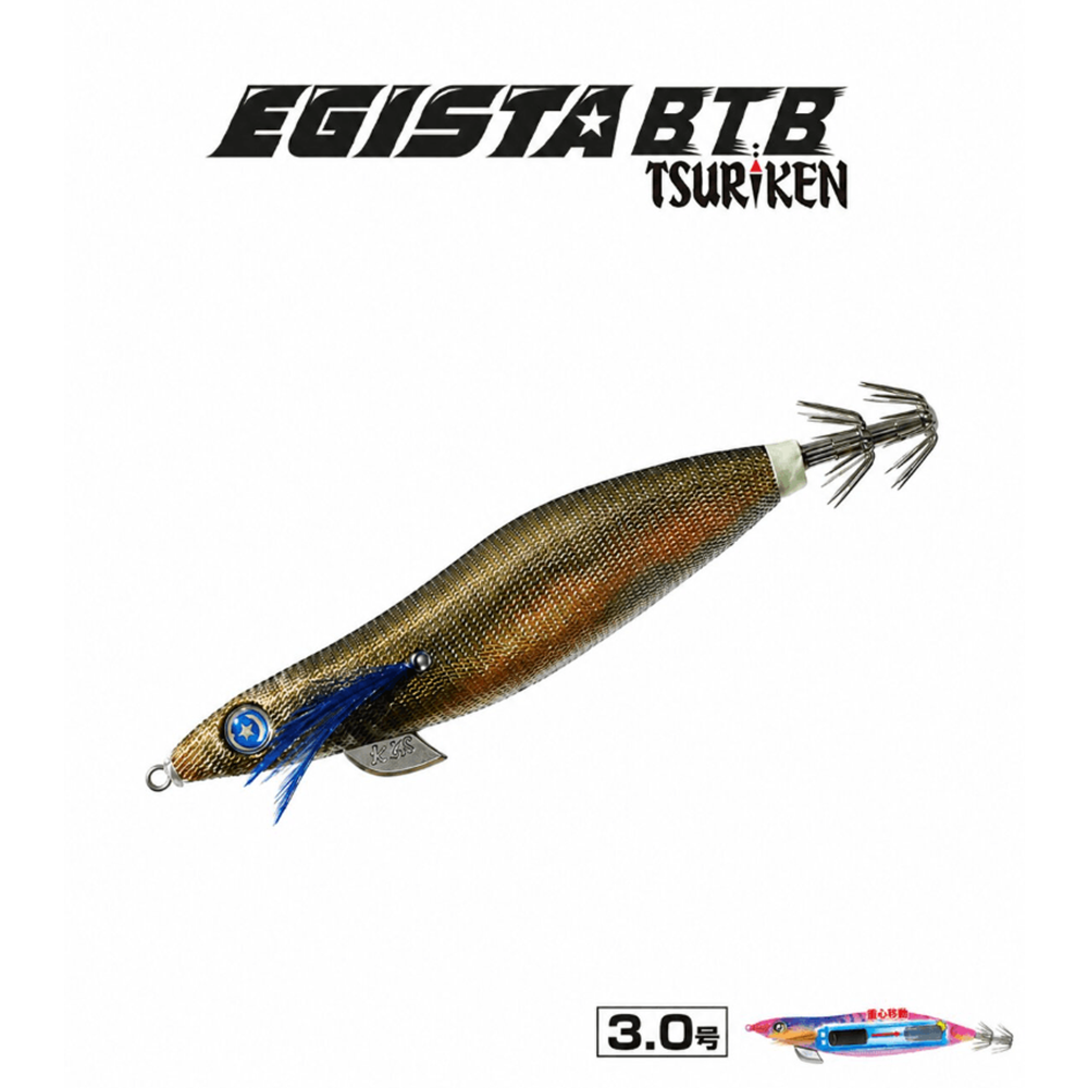 Tsuriken Egista BTB Shallow 3.0 17.5gr Kalamar Zokası - GOLD AJI