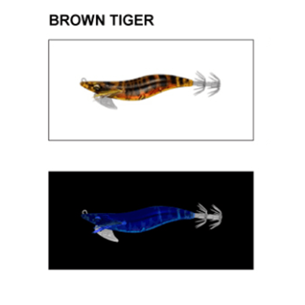 Daiwa Emeraldas Nude V2 3.0 11cm 14gr Kalamar Zokası - BROWN TIGER