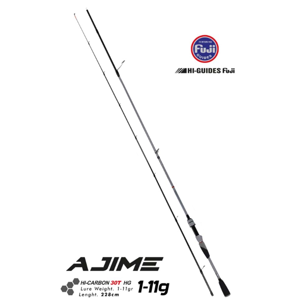 Fujin Ajime 228cm 1-11gr LRF Kamışı