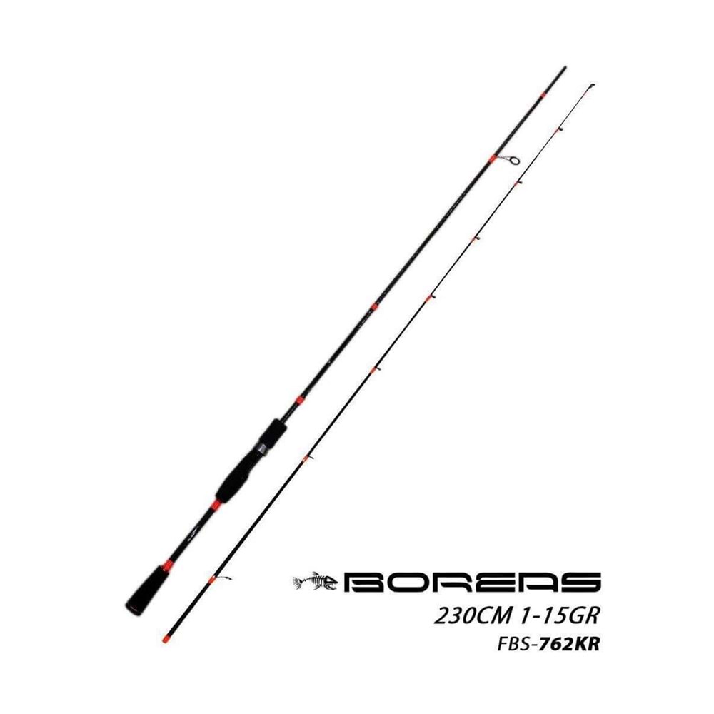 Fujin Boreas 230cm 1-15gr Orange LRF Kamışı