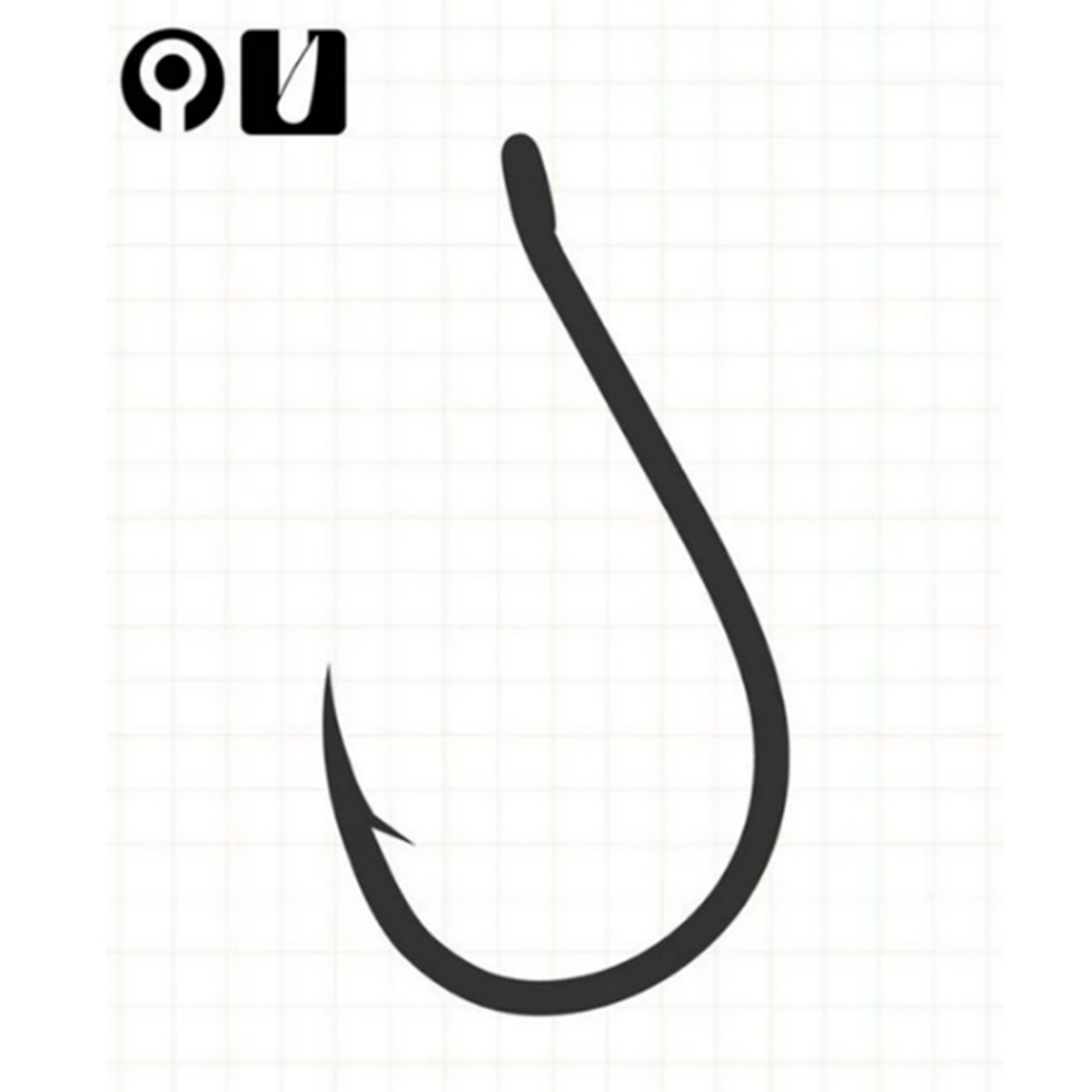 Fudo 1101 Chinu W/Ring Black Nikel İğne - 2/0