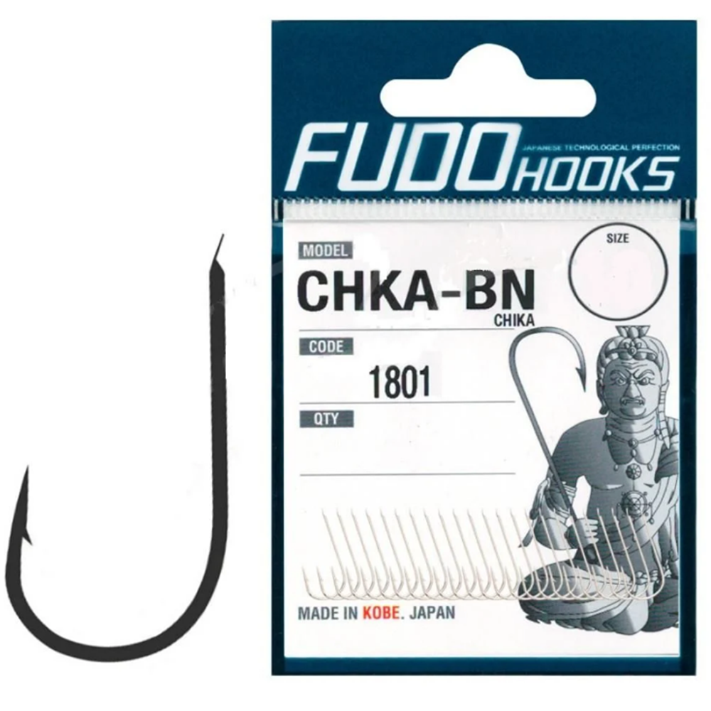 Fudo 1801 Chika Black Nikel İğne - 1/0