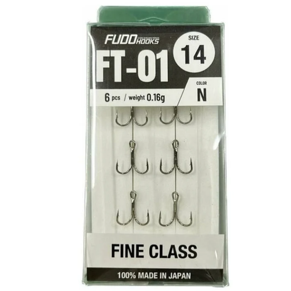 Fudo 2230 Treble Fine Class FT-01 Nikel Üçlü İğne - 12