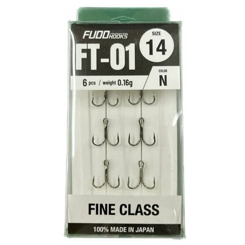 Fudo 2230 Treble Fine Class FT-01 Nikel Üçlü İğne - 6