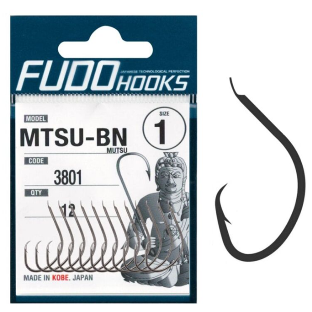 Fudo 3801 Mutsu Black Nikel Çember İğne - 2