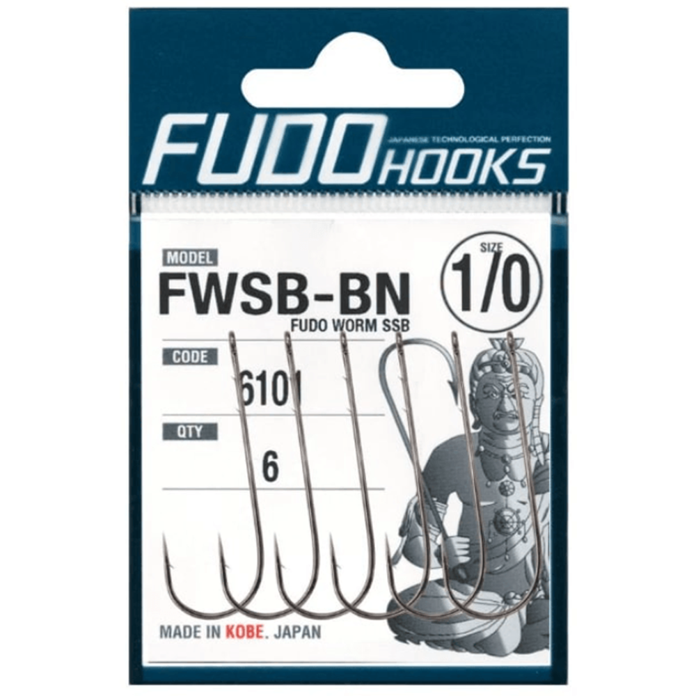 Fudo 6100 Worm SSB Nikel İğne - 5/0