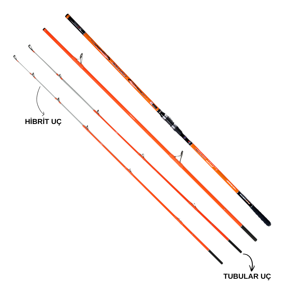 ICON-IC Fishtime Limited Edition 425cm 100-275 gr Surf Kamışı (Çift Uçlu)