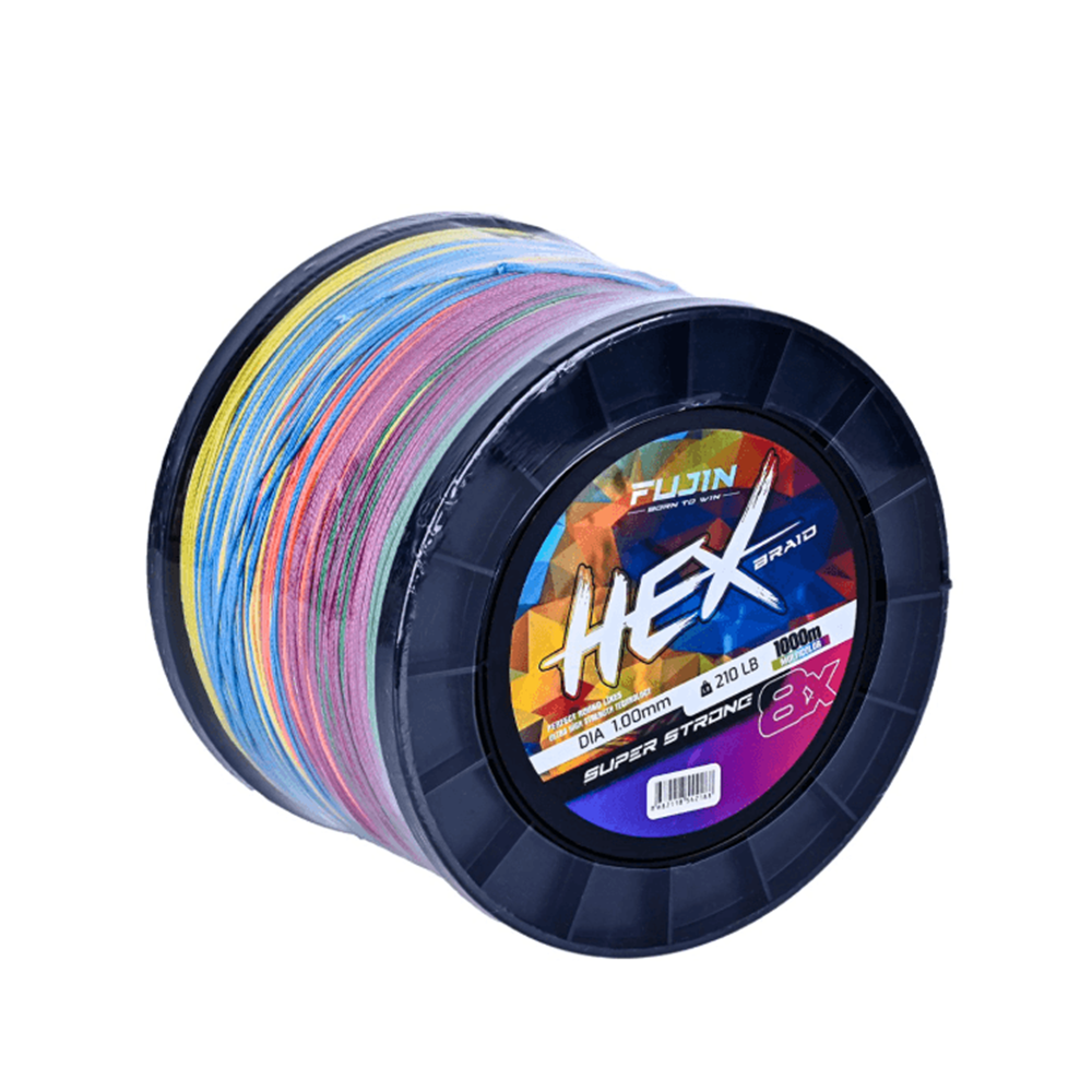 Fujin Hex 8X 1000Mt Multicolor Pe Line İp Misina