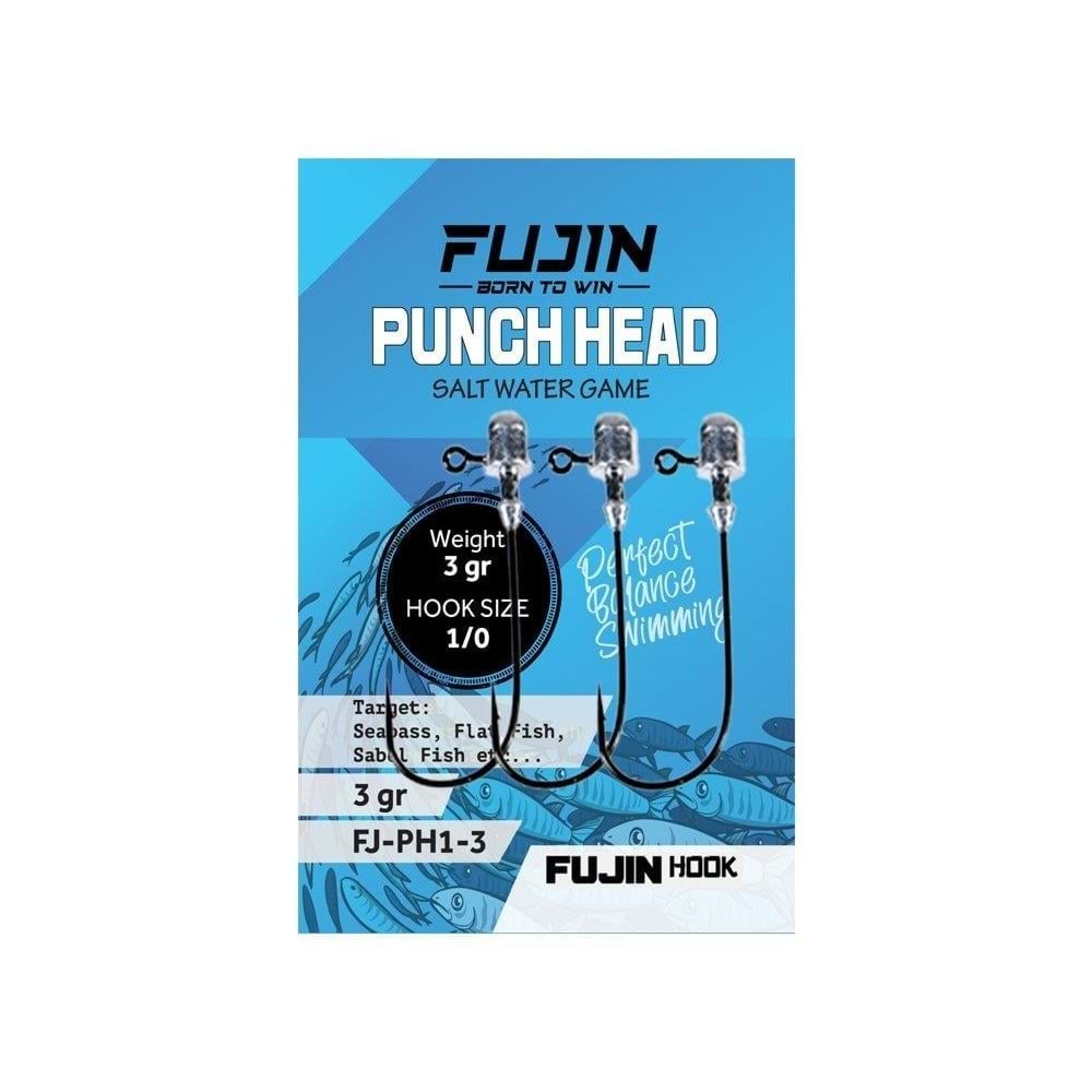 Fujin Punch Head Jighead FJ-PH 1/0 - 3GR