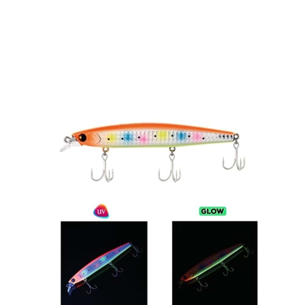 Fujin Gallant 120F 19gr 120mm Floating Maket Balık - 256 TWILIGHT GLOW LINE