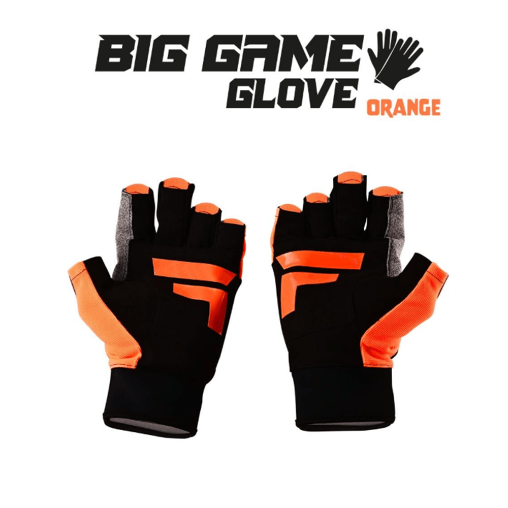 Fujin Pro Angler S24 Big Game Gloves Orange