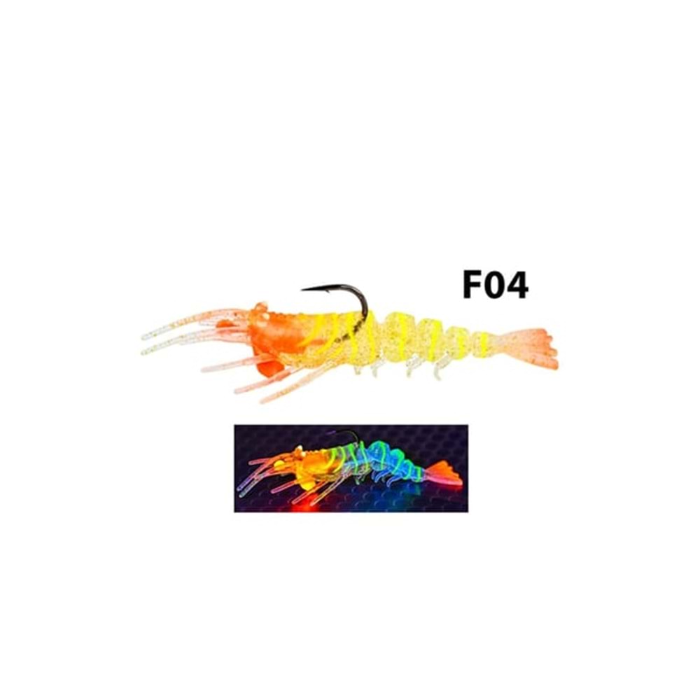 Fujin Shrimper 75mm 8.5gr Silikon Karides - F04 NATIVE