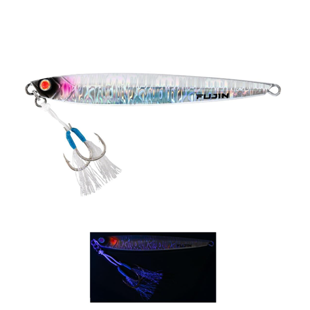 Fujin Valhalla Darksea 100gr Metal Jig Yem - MT46 UV WHITE GLOW
