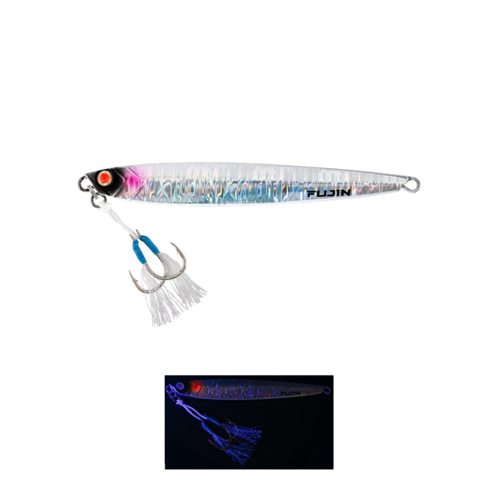 Fujin Valhalla Darksea 80gr Metal Jig Yem - MT46 UV WHITE GLOW