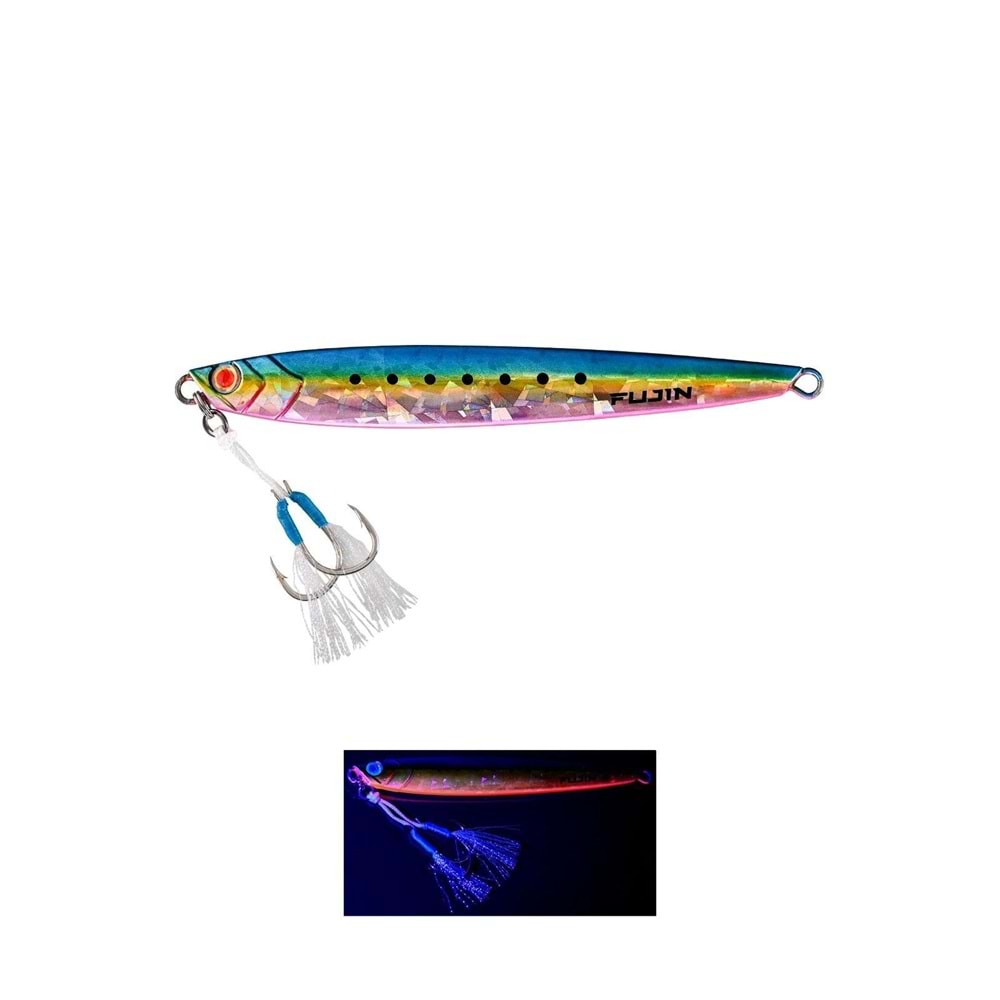 Fujin Valhalla Darksea 80gr Metal Jig Yem - MT26 GREEN SARDINE LINE