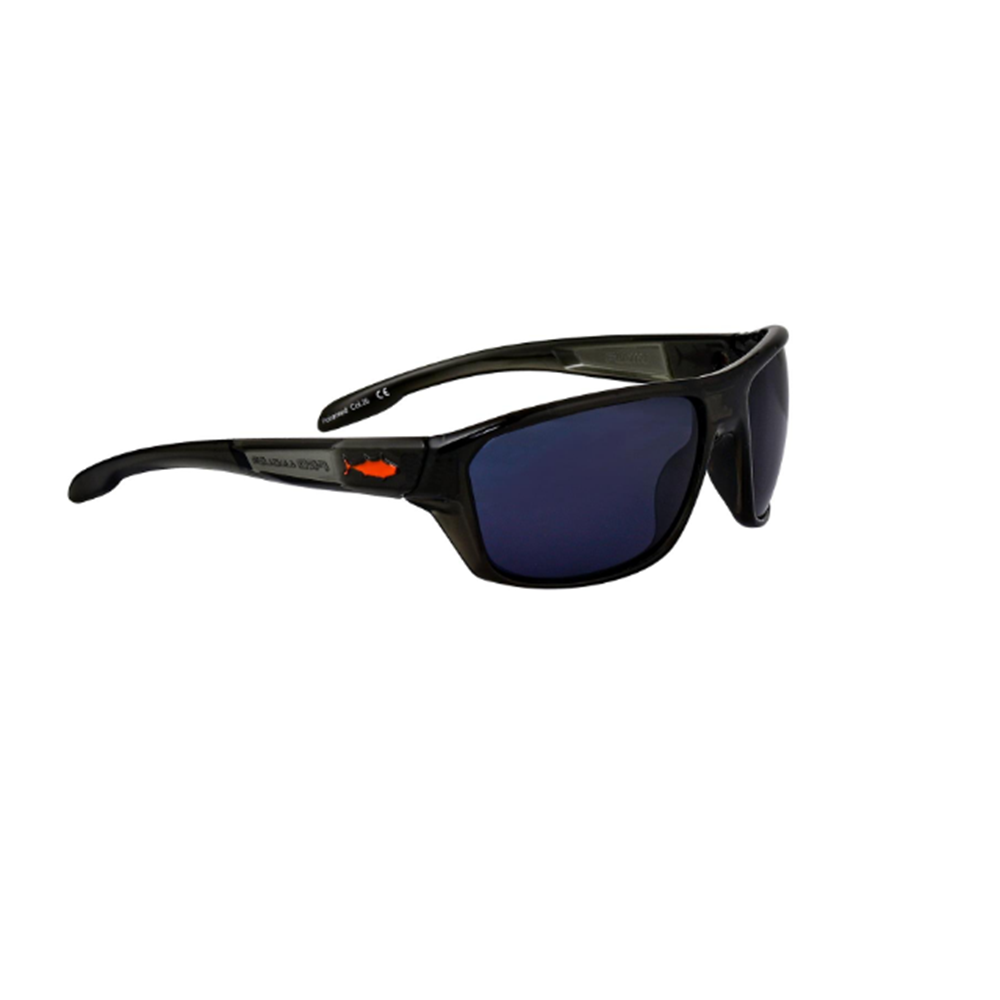 Fujin Pro Angler Polarize Güneş Gözlüğü - BLUE GLASS+SHINY BLACK FRAME