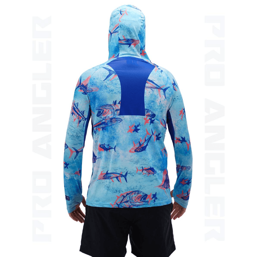 Fujin Pro Angler S24 Buff&Hoodie Echo Fish - M
