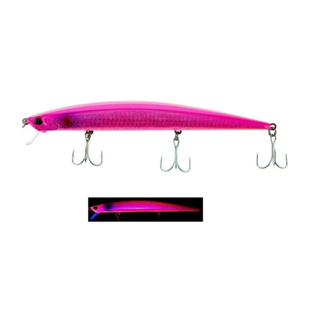 Fujin Flux 140mm 18gr Floating Maket Balık - 208 HIRAME PINK