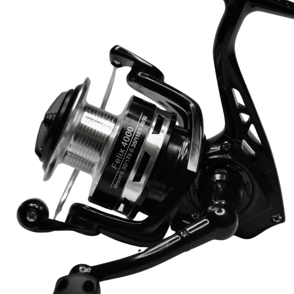 FishPro Felix 3000 Siyah Spin Olta Makinesi