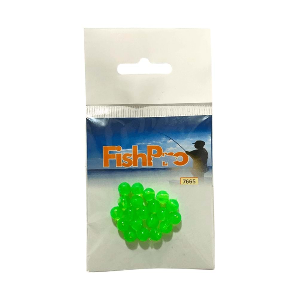 FishPro Boncuk Yuvarlak 20 Li 7*5MM
