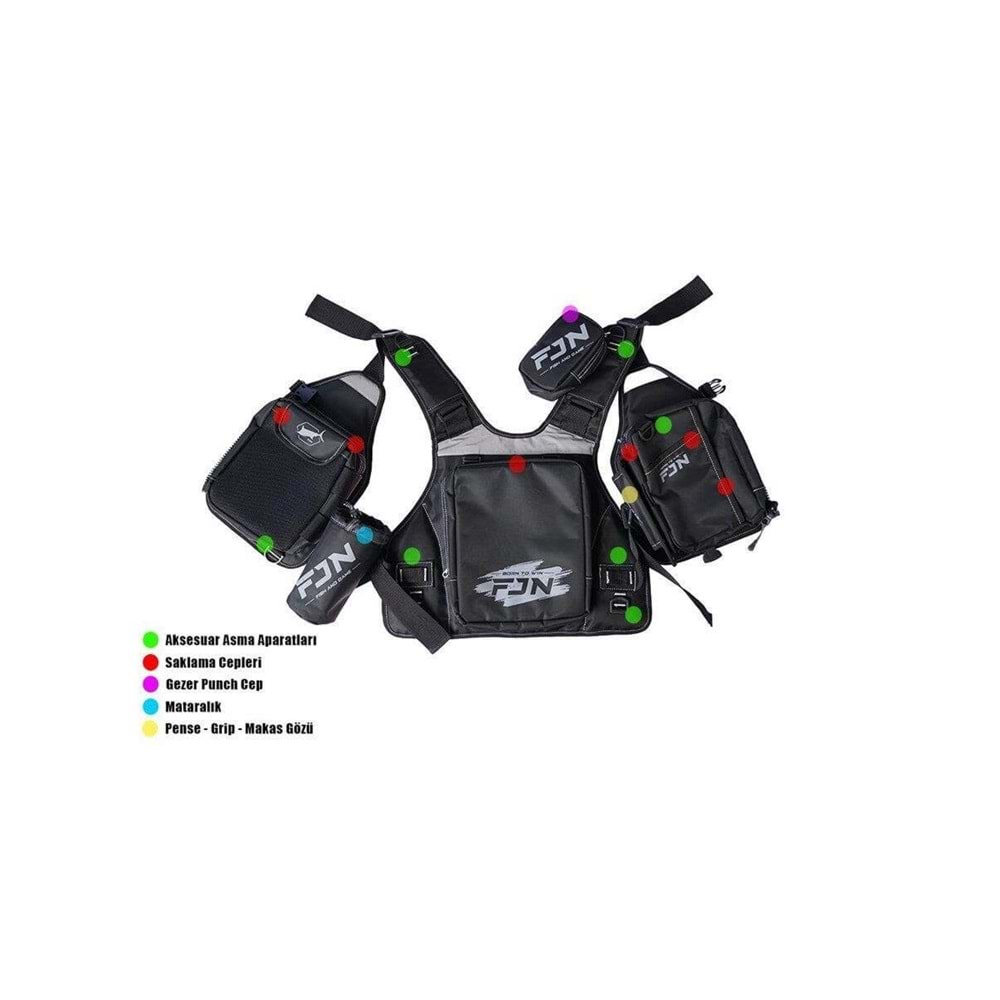 Fujin Shogun Vest Spin Yeleği