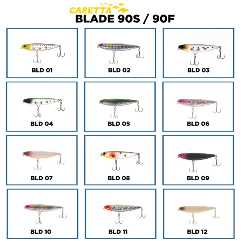 Caretta Blade 90S 9 cm 16 g Maket Yem