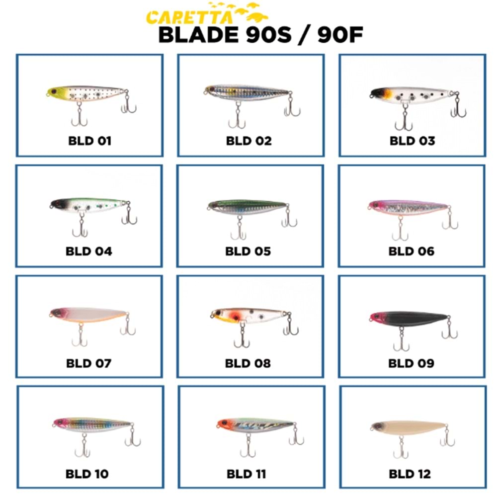 Caretta Blade 90F 9 cm 16 g Maket Yem