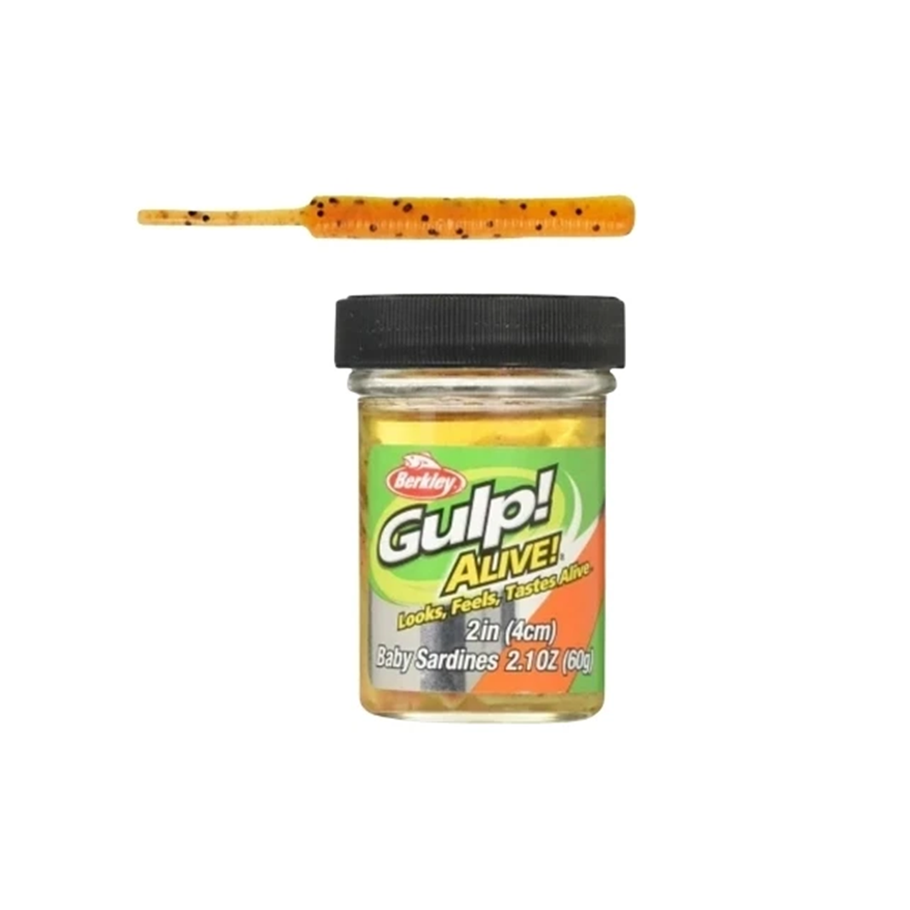Berkley Gulp Alive Baby Sardine Silikon Yem - ORANGE TIGER