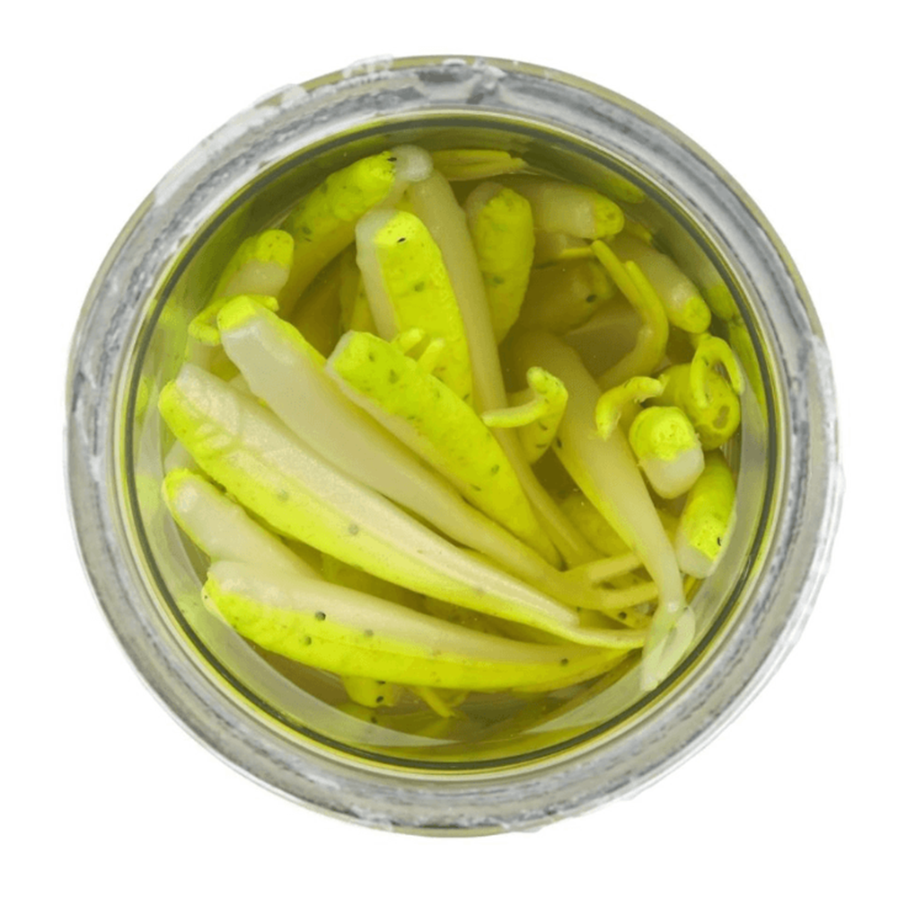 Berkley Gulp Alive Minnow Silikon Sahte Balık - CHARTREUSE SHAD